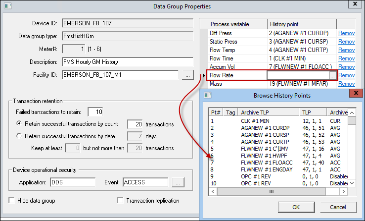 Data Group Properties